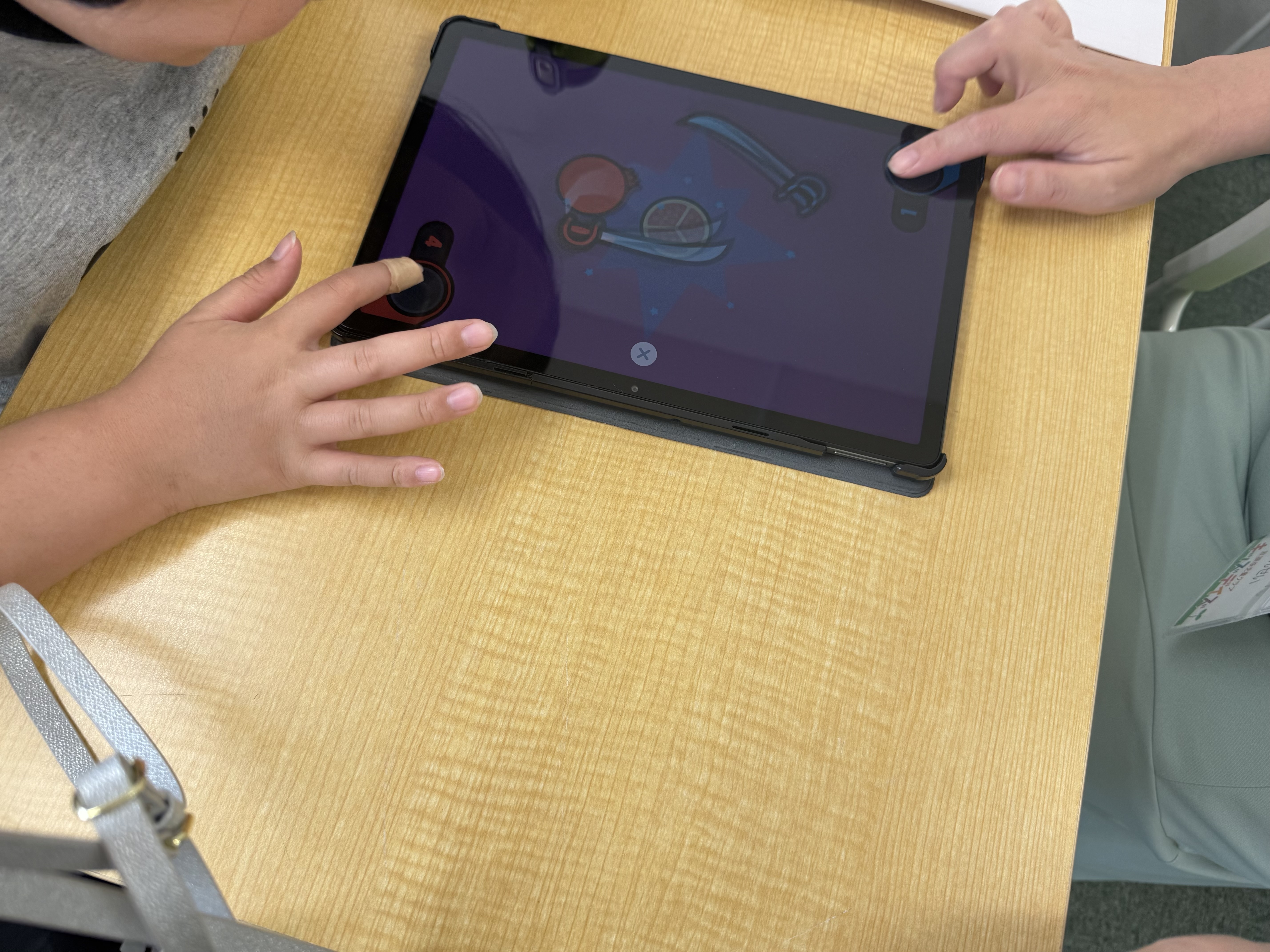 タブレットでゲーム！！ 画像
