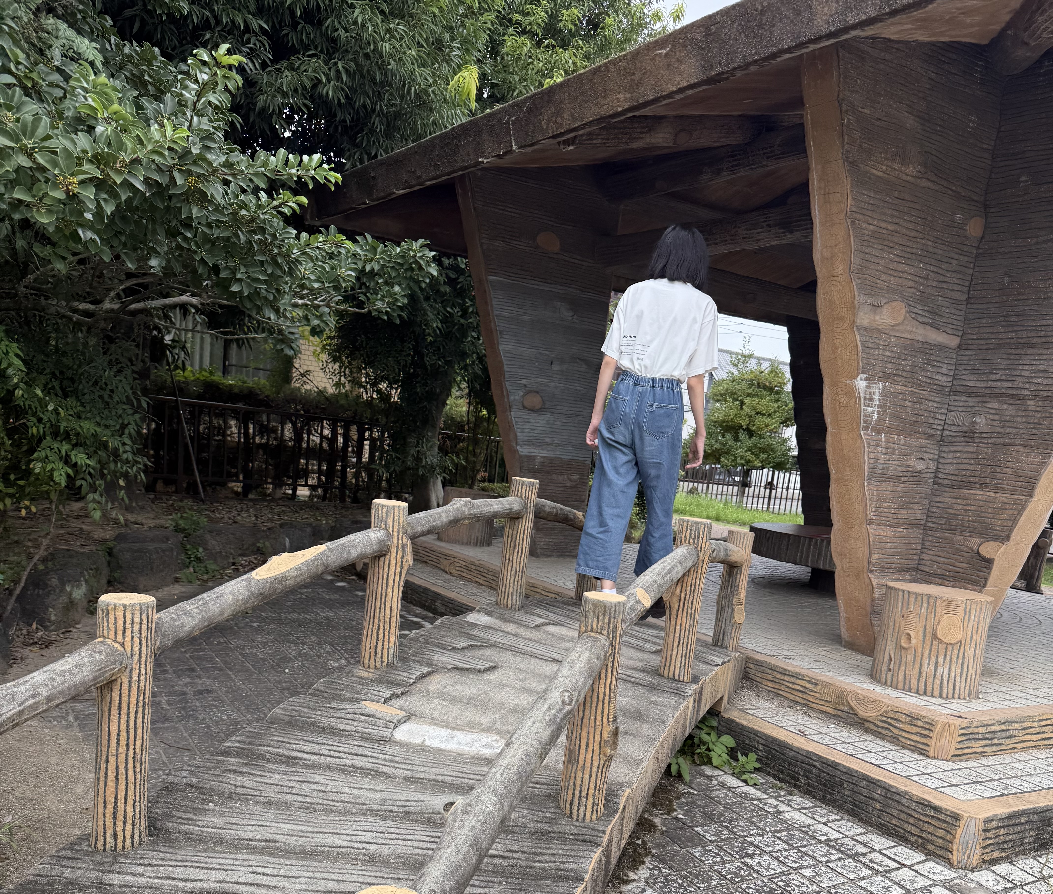 公園で探検気分♪ 画像