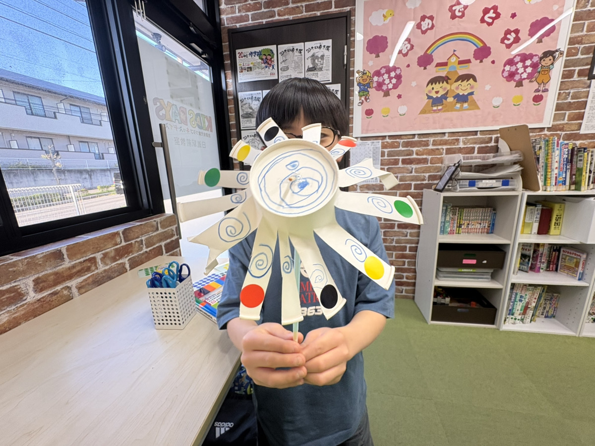 工作の日【ぐるぐる風車】 画像