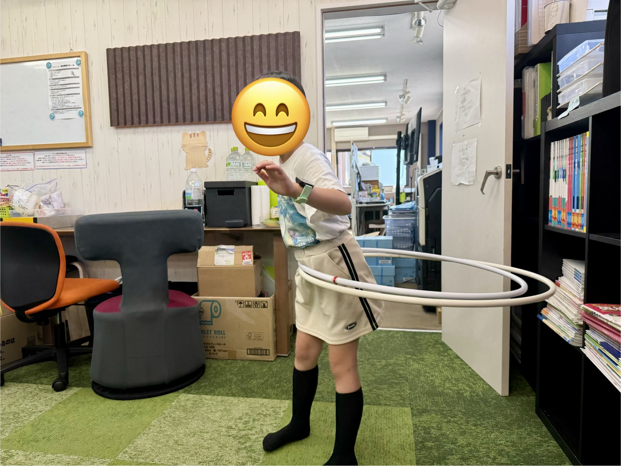 フラフープしたよ〜！ 画像