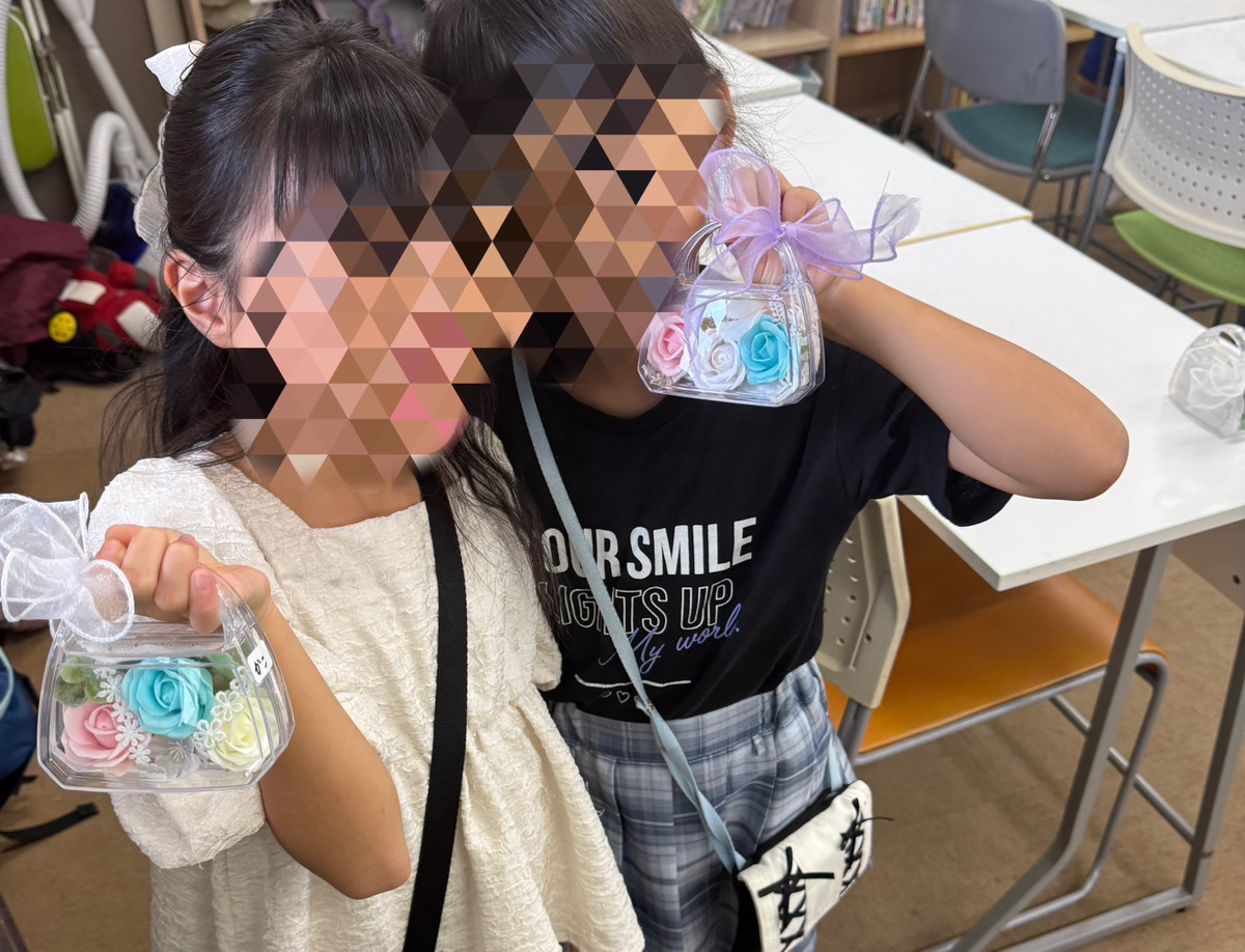アート遊び【ソープフラワーアレンジメント】 画像