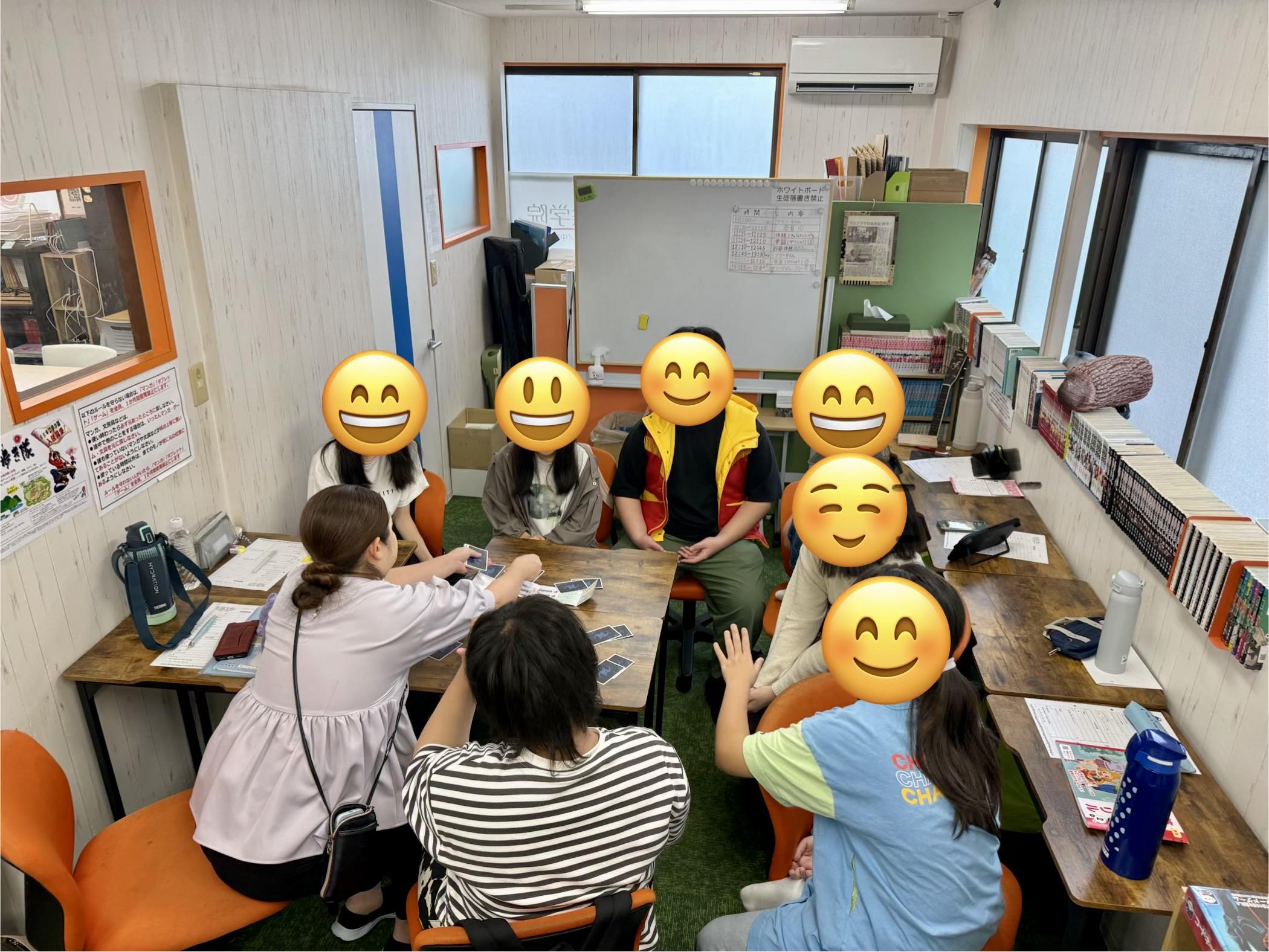 体験生を囲んで(^^) 画像