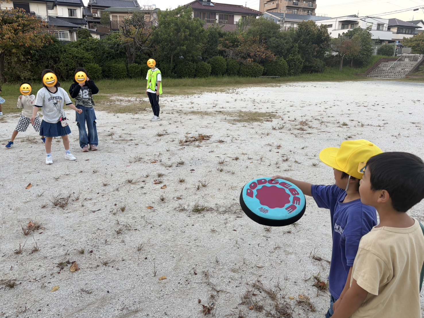 思いっきり外遊び【ドッジビーで遊ぼう!】 画像